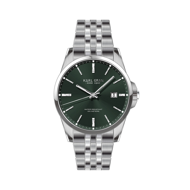 En elegant Karl Gran Furusund Green,  med naturligt utseende och känsla. Detaljerad utformning med realistiskt bladverk. 